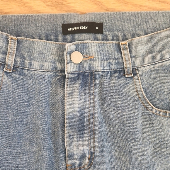 EUC Aelfric Eden Classic Blue Denim Women's Jeans, Size M - Picture 2 of 6